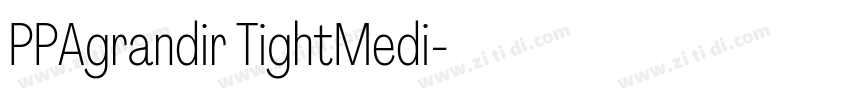 PPAgrandir TightMedi字体转换 PPAgrandir TightMedi字体转换